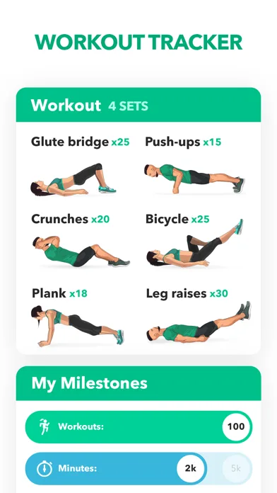 Home Fitness Workout by GetFit screenshot 1