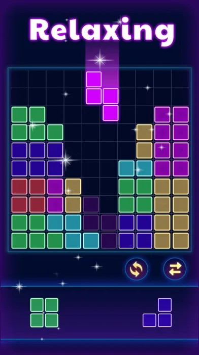 Glow Block Puzzle screenshot 1