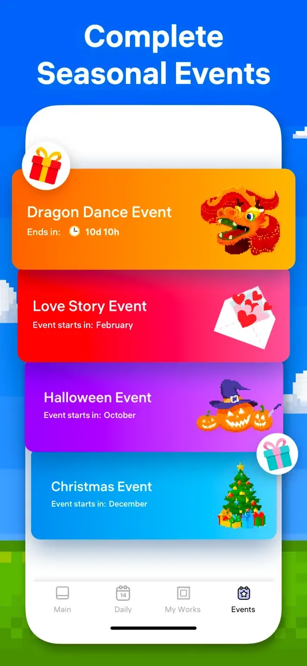 Pixel Art － Color by Number screenshot 3