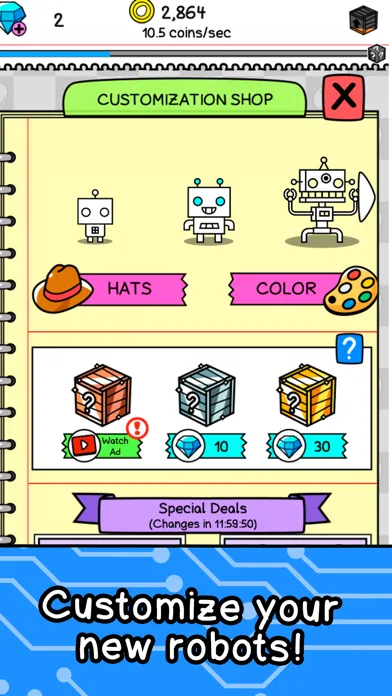 Robot Evolution: Machine Merge screenshot 4
