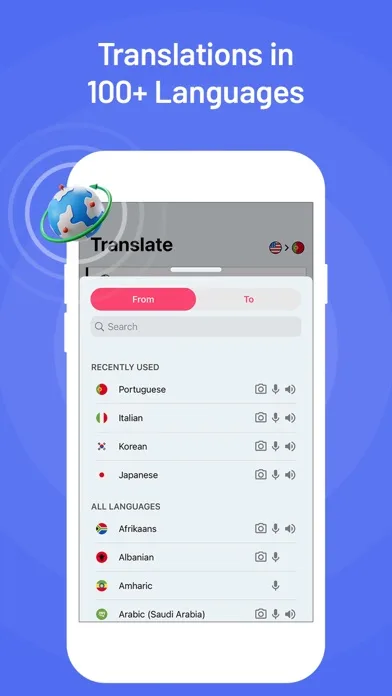 Translator X: Text Voice Photo screenshot 3