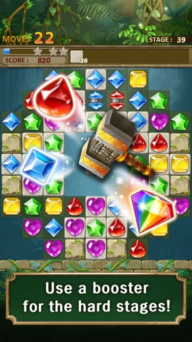 Jewels Jungle : Match 3 Puzzle screenshot 1