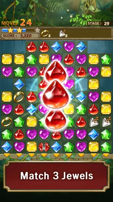 Jewels Jungle : Match 3 Puzzle screenshot 3
