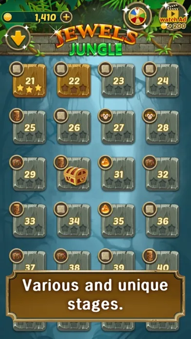 Jewels Jungle : Match 3 Puzzle screenshot 4