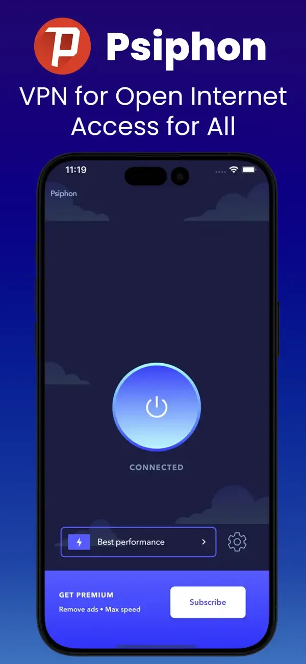 Psiphon VPN: Freedom Online screenshot 1