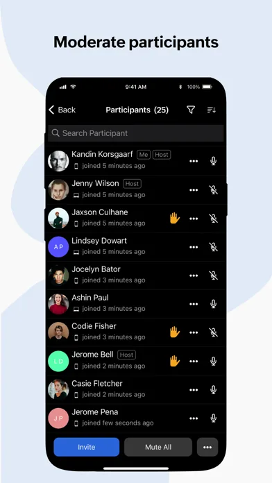 Zoho Meeting - Meet Virtually screenshot 3