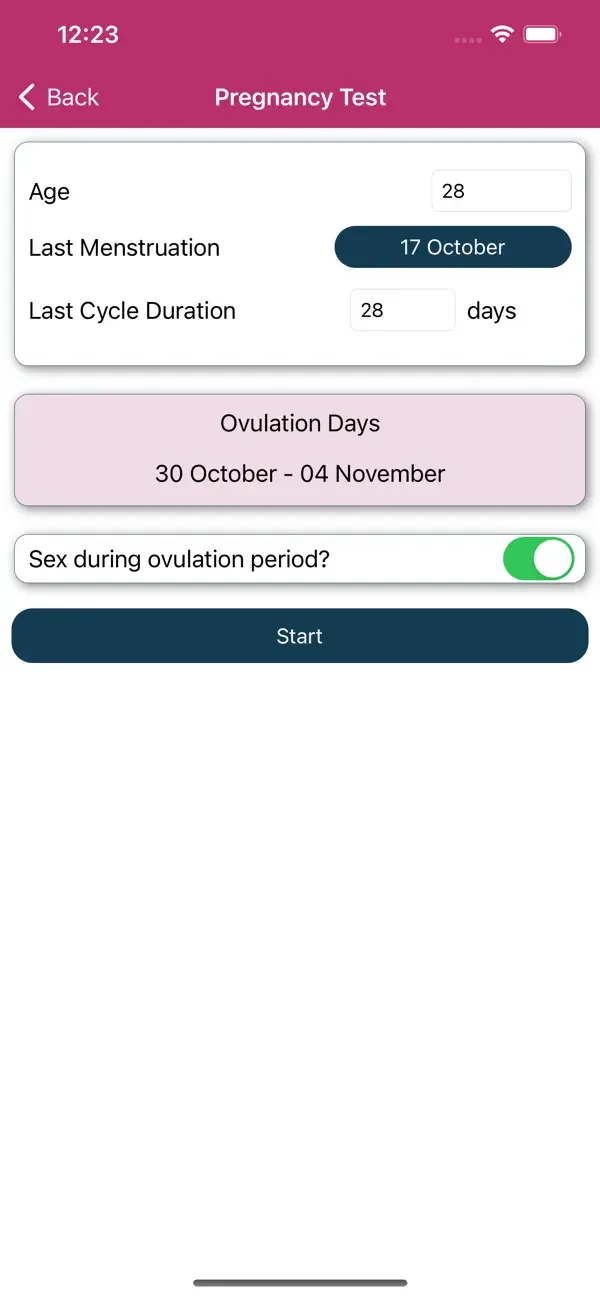 Pregnancy Test Quiz & Checker screenshot 3