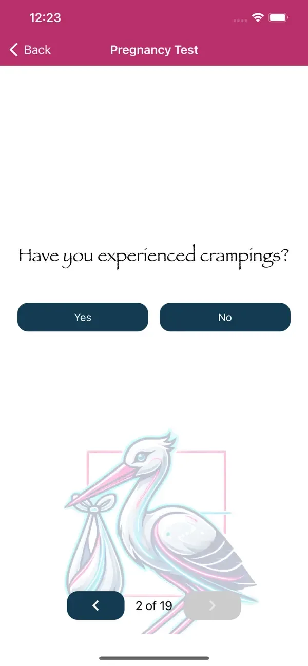 Pregnancy Test Quiz & Checker screenshot 5