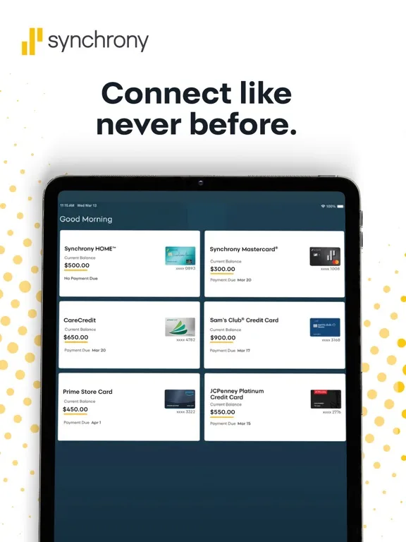 MySynchrony screenshot 5