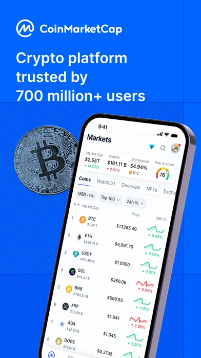 CoinMarketCap: Crypto Tracker screenshot 1