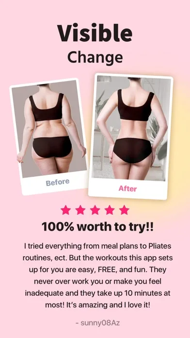 Female Fitness - Fit at Home screenshot 4