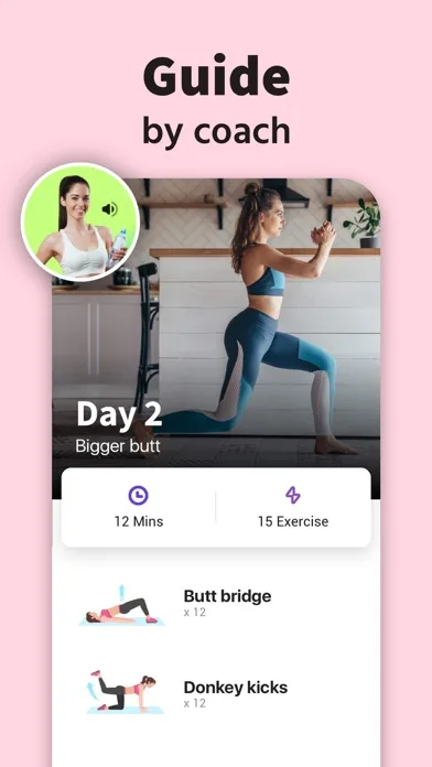 Female Fitness - Fit at Home screenshot 5