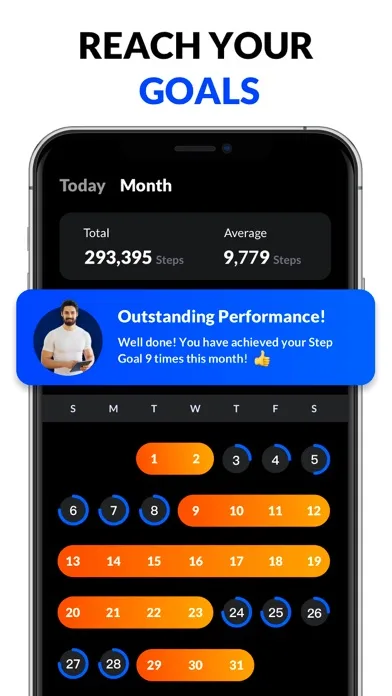 Pedometer & Step Counter screenshot 3