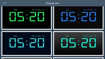 Digital Clock - Bedside Alarm screenshot 5