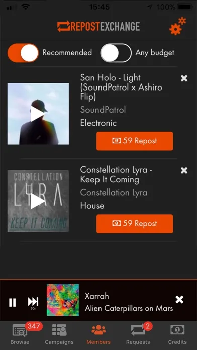 RepostExchange - Promote Music screenshot 2