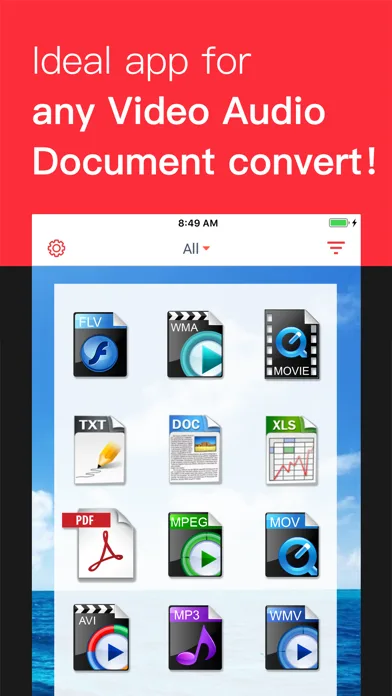 iConv - Video & PDF Converter screenshot 1