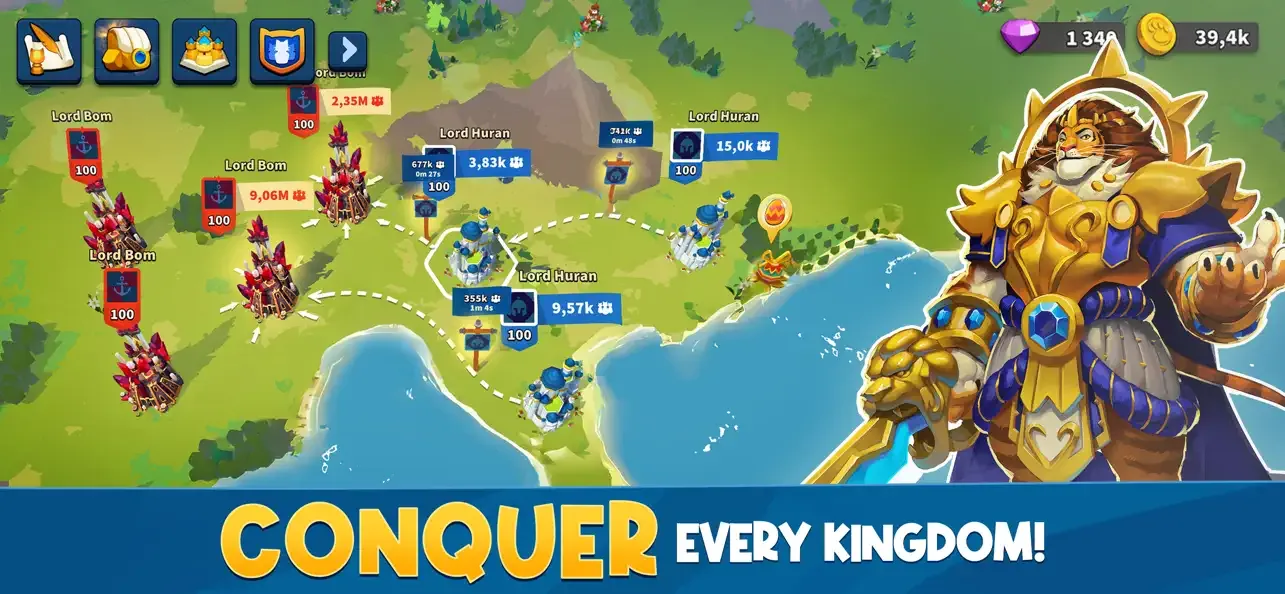 Million Lords: World Conquest screenshot 1