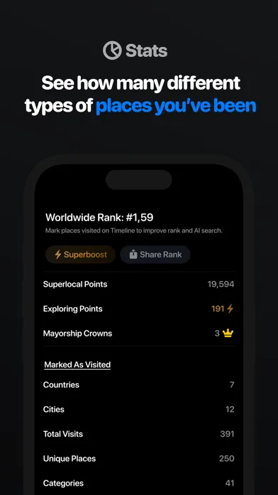 Superlocal: Explore Places Map screenshot 5