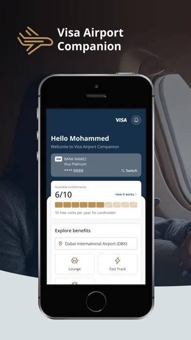 Visa Airport Companion screenshot 1