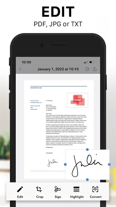 Scanner – Scan PDF & Document screenshot 2