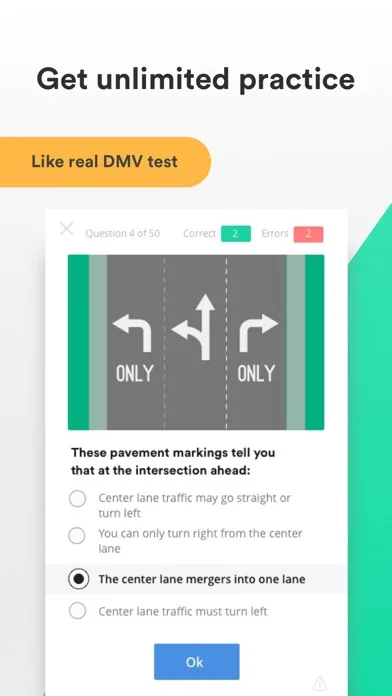 DMV Driving Test Driver Start screenshot 3