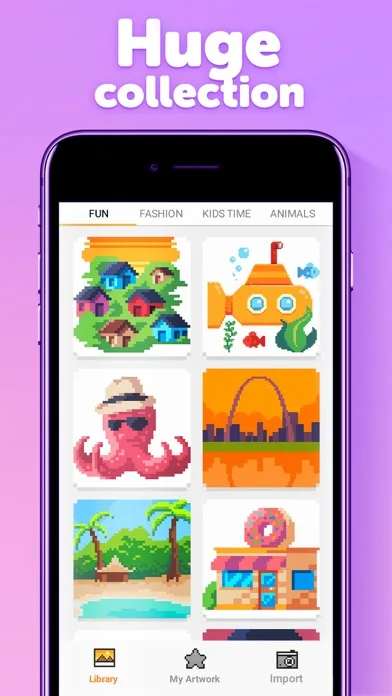 UNICORN: Color by Number Games screenshot 3