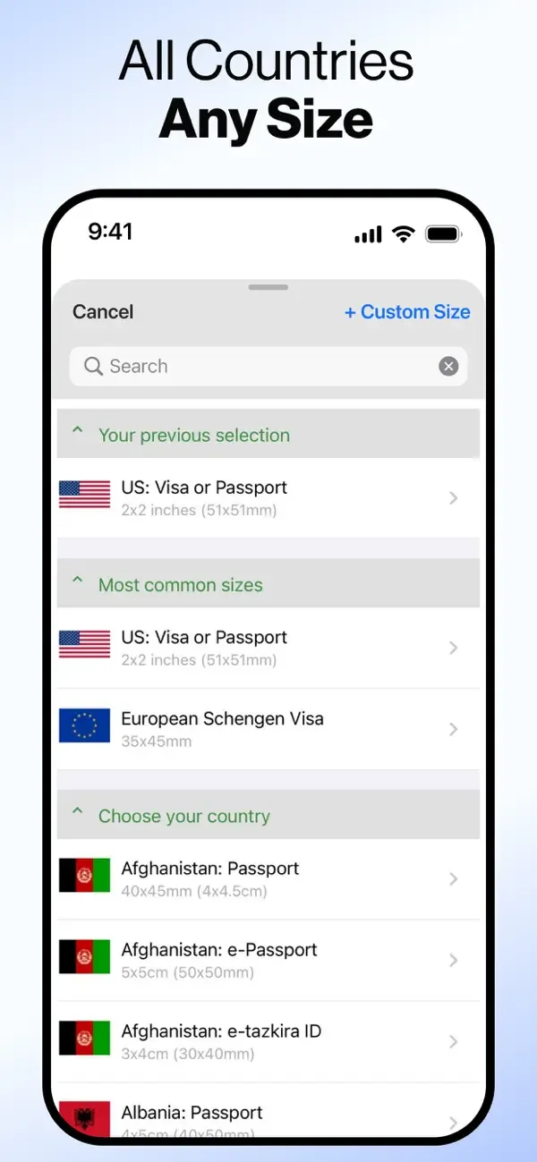 Passport Photo - ID Photo App screenshot 2