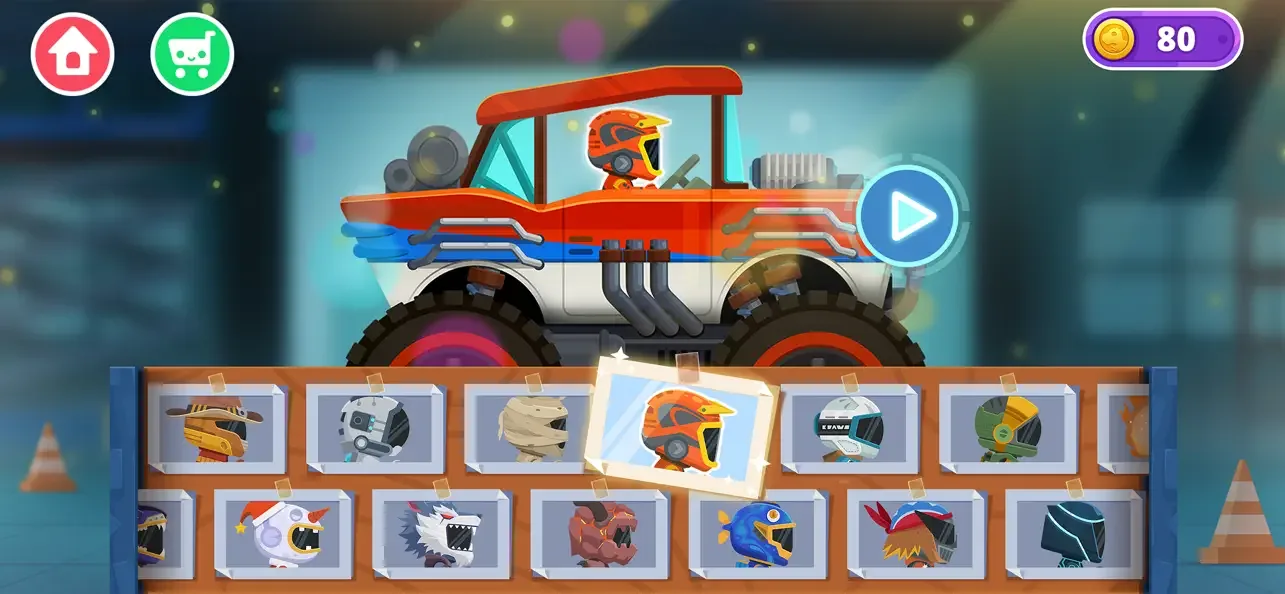 Monster Truck Games kids screenshot 2