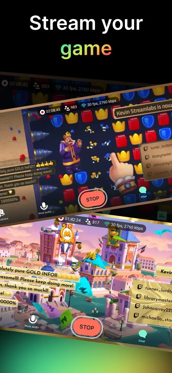 Streamlabs: Live Streaming App screenshot 1