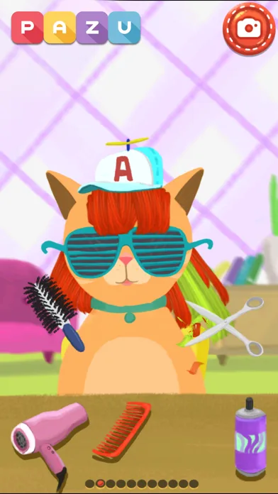 Hair salon games for toddlers screenshot 1