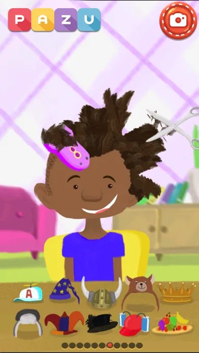 Hair salon games for toddlers screenshot 2