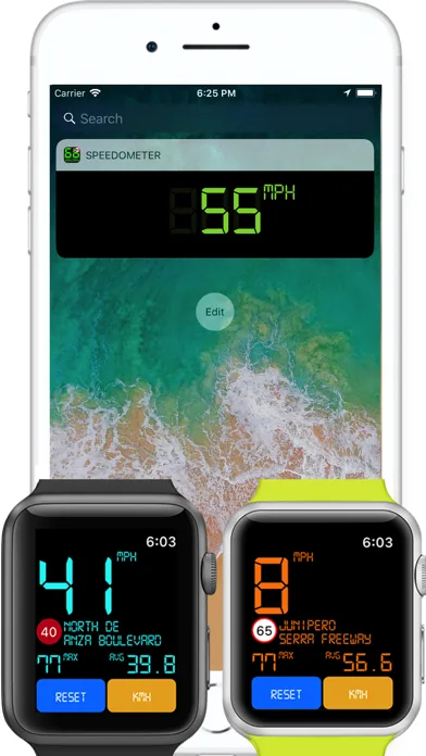Speedmeter mph digital display screenshot 1