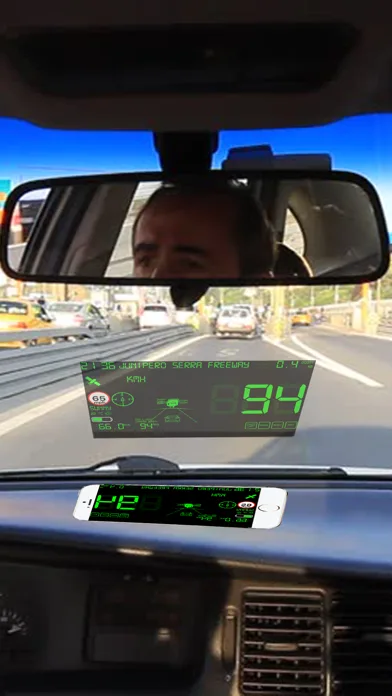 Speedmeter mph digital display screenshot 3