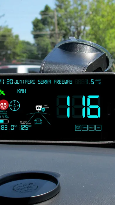 Speedmeter mph digital display screenshot 4