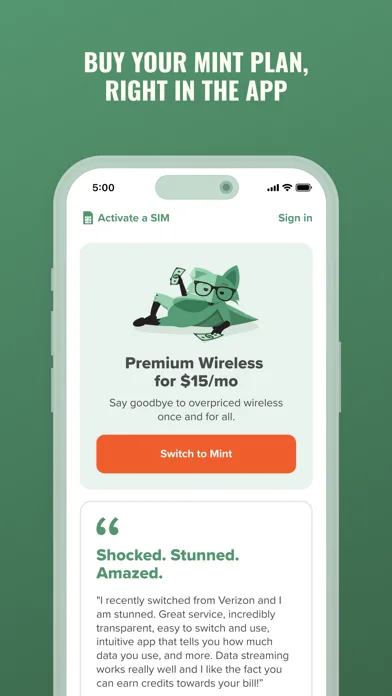 Mint Mobile screenshot 1