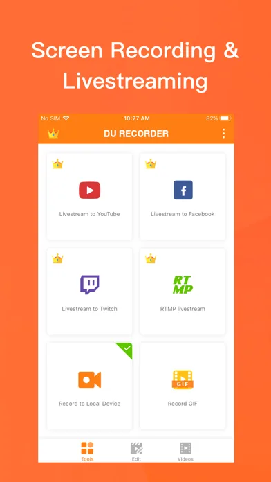 DU Recorder - Screen Recorder screenshot 1