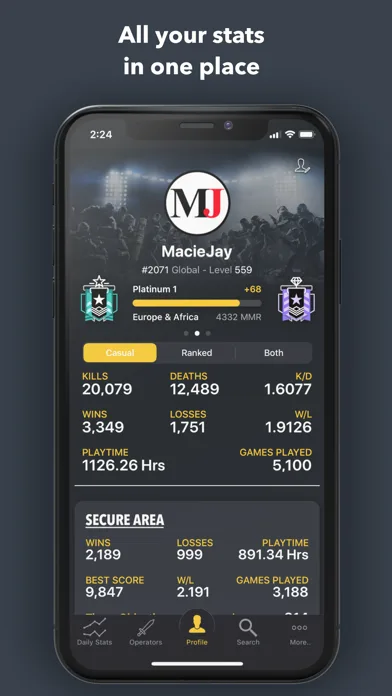 R6Stats screenshot 1