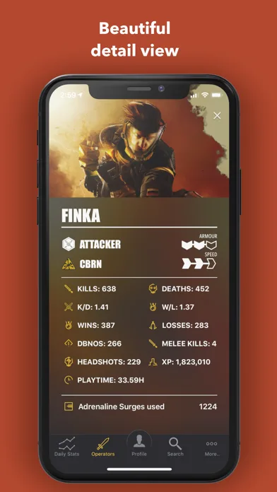 R6Stats screenshot 5