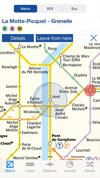 Metro Paris - Map & Routes screenshot 1
