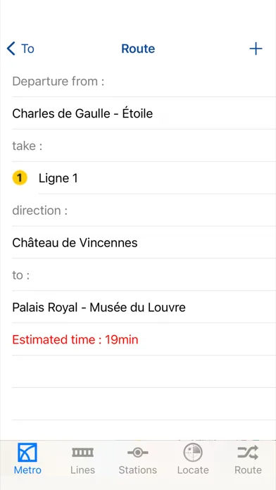 Metro Paris - Map & Routes screenshot 3