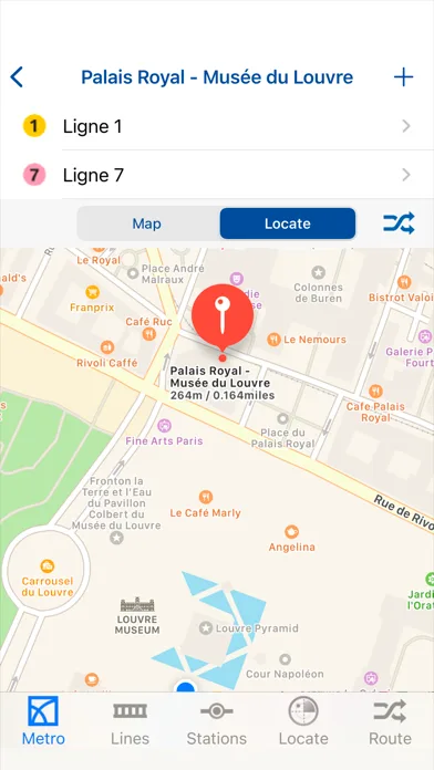 Metro Paris - Map & Routes screenshot 4