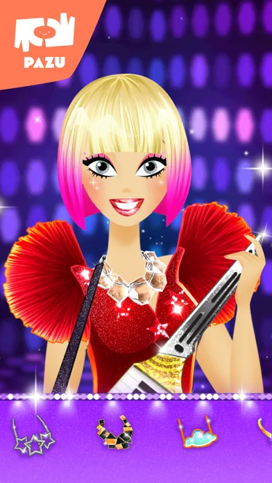 Makeup girls star dress up screenshot 3