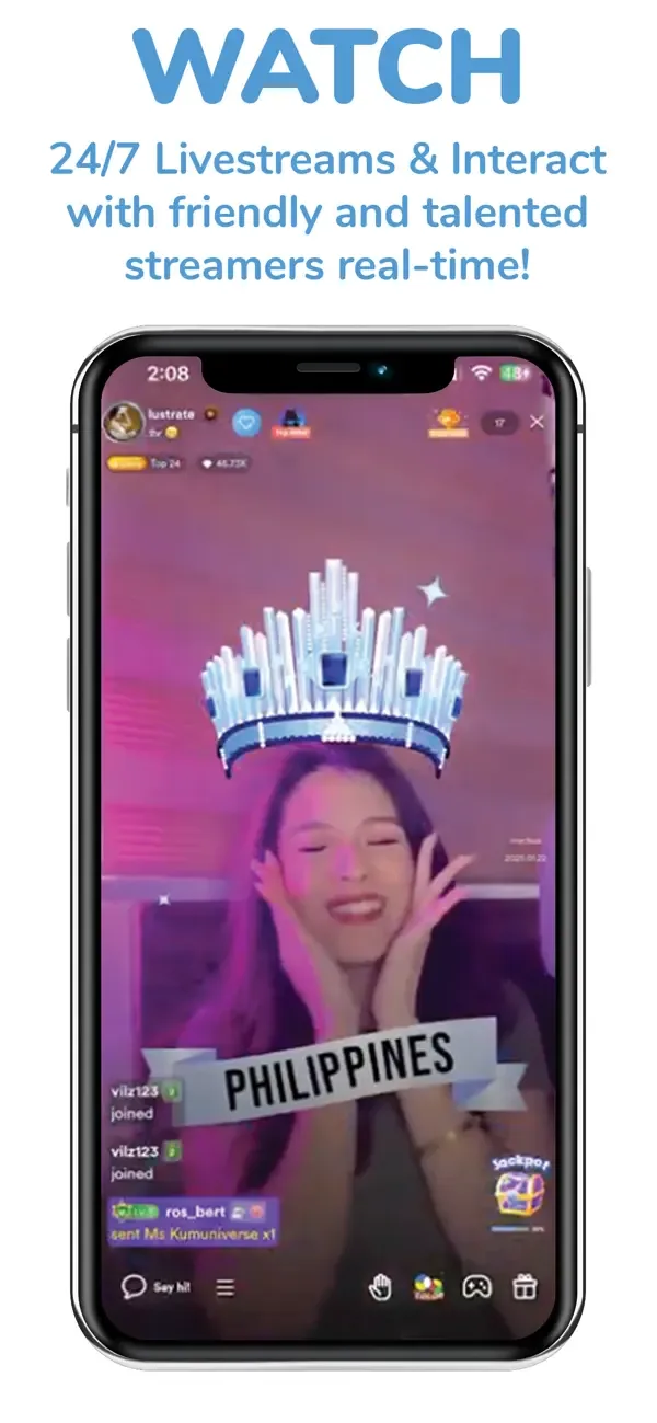kumu - Livestream Community screenshot 1