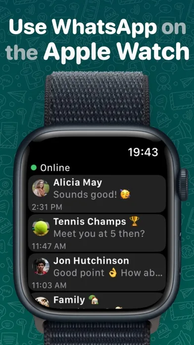 WatchChat 2: Chat on Watch screenshot 1