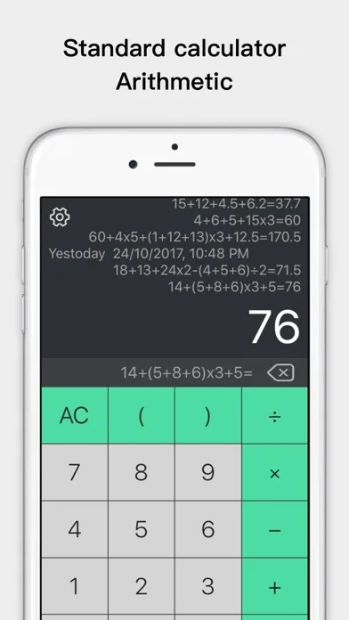 Voice Calculator - Human speak screenshot 1