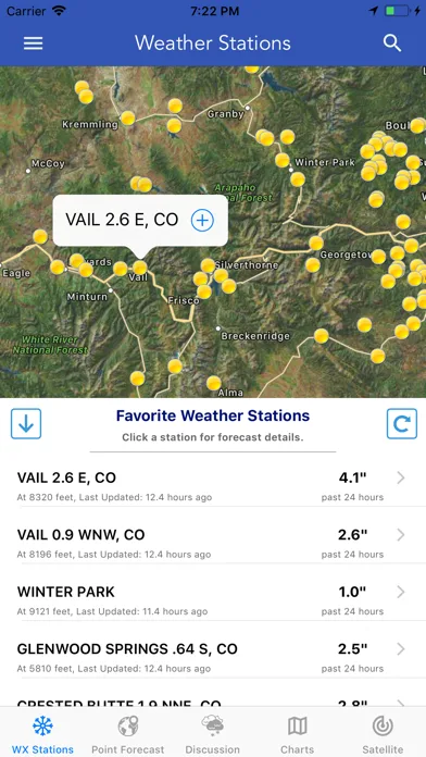 Snow Report & Forecast screenshot 1
