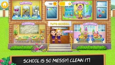 Sweet Baby Girl School Cleanup screenshot 1