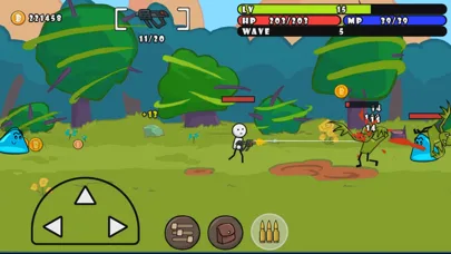 One Gun Stickman offline games screenshot 2