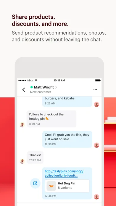 Shopify Inbox screenshot 2