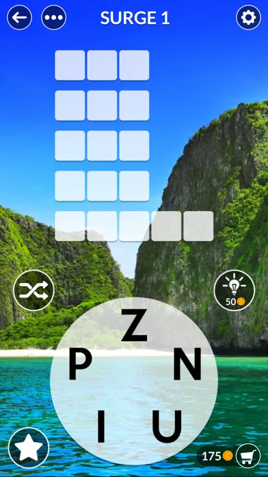 Wordscapes Uncrossed screenshot 1